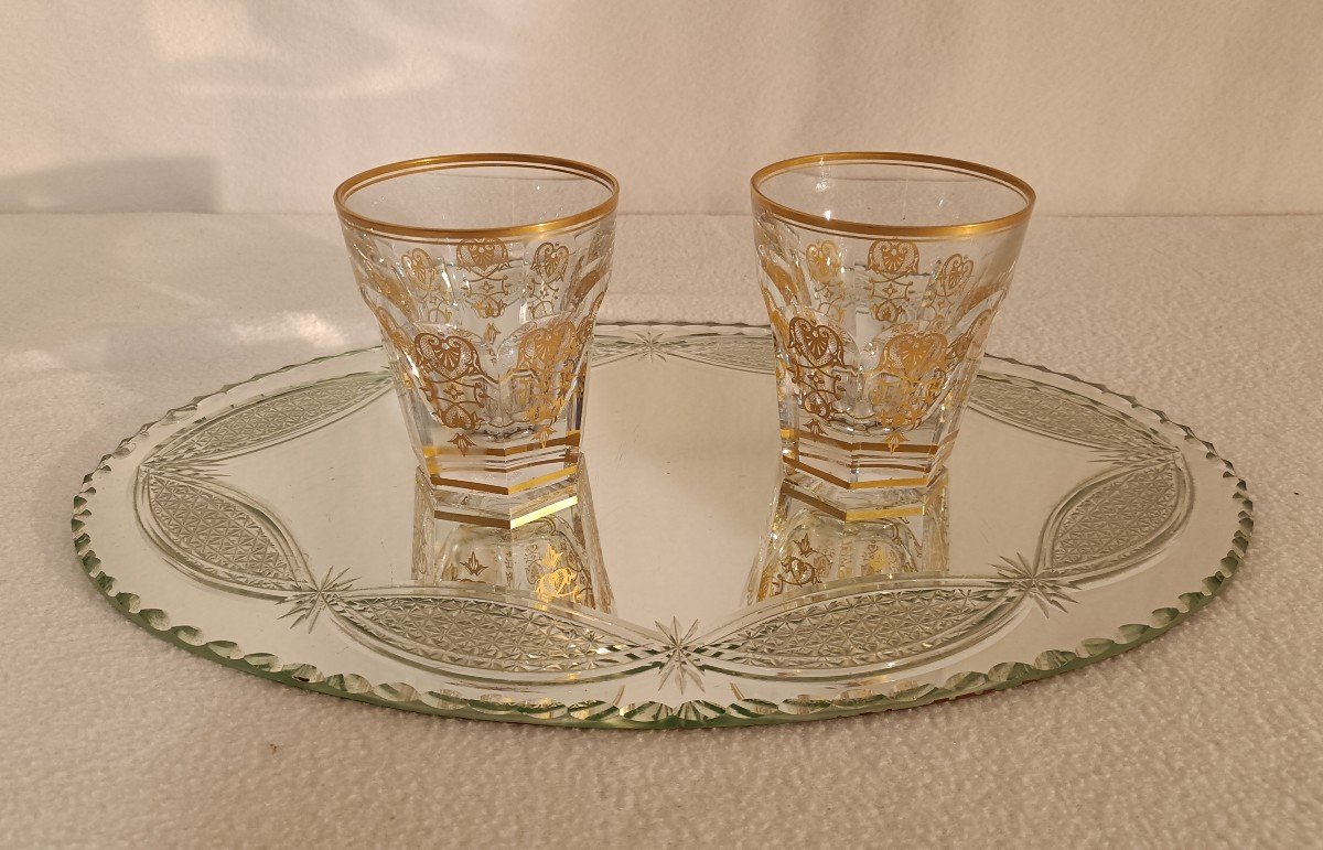 Baccarat Harcourt - 2 Verres Cristal Empire 10,5 Cm