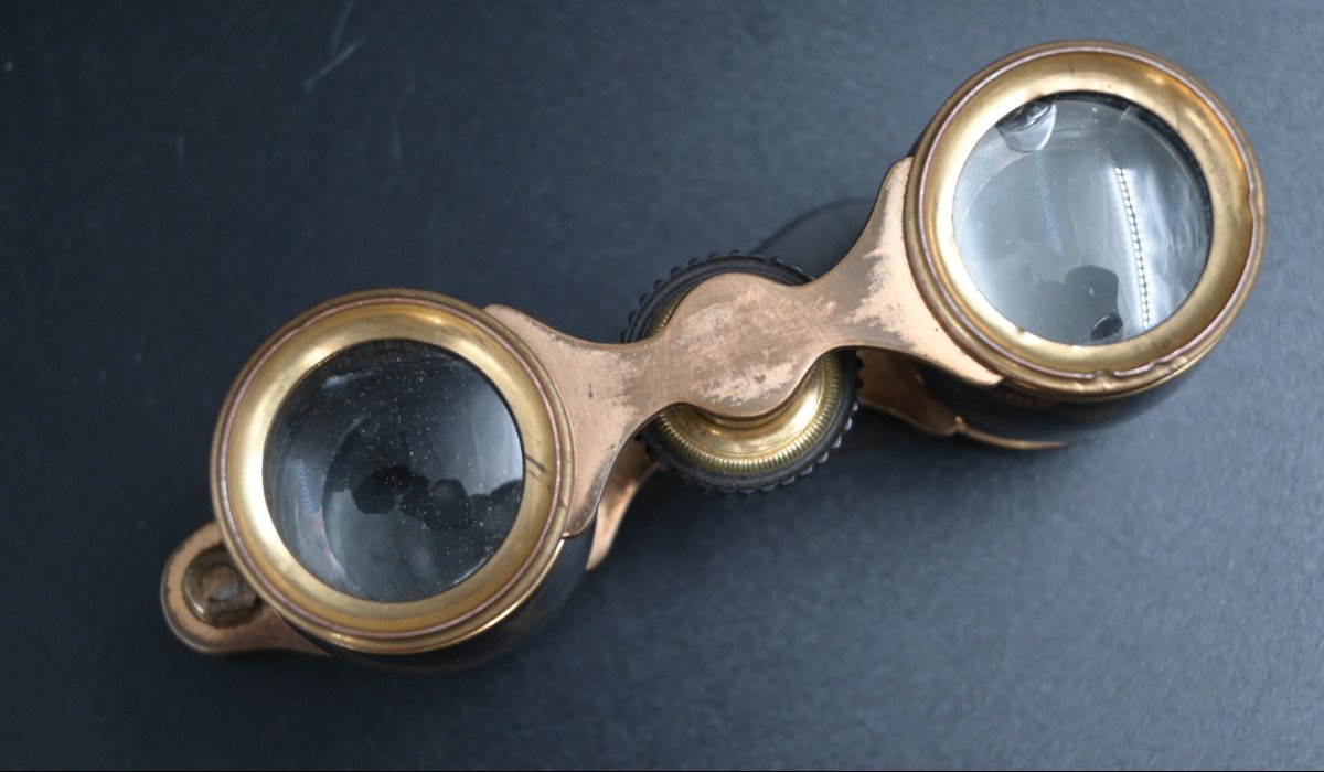 Theater / Opera Lorgnette, 19th Century Period, Longvue, Binoculars-photo-3