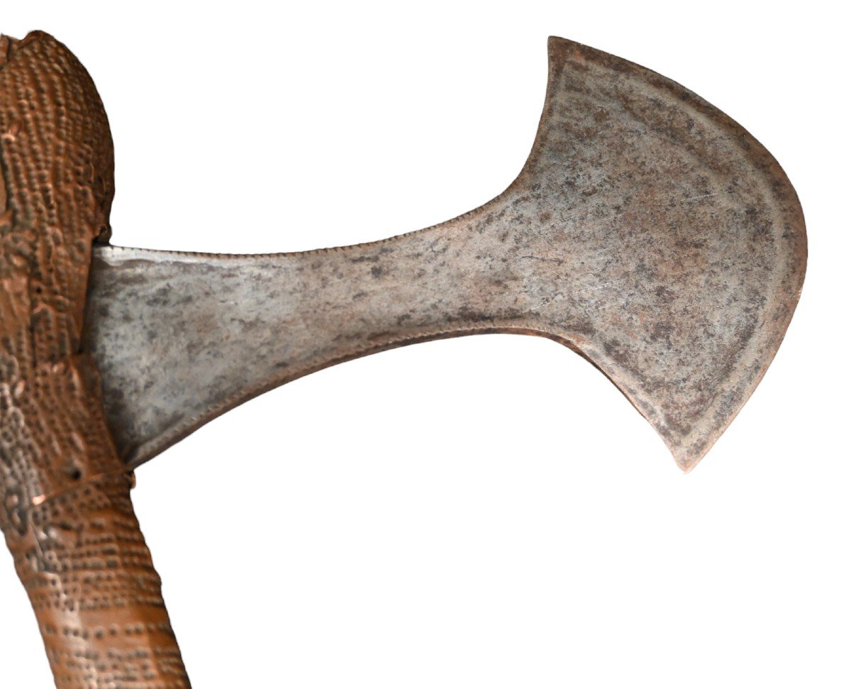 Rare Miniature Ax From The Songye/tetela Tribe, Dr Congo-photo-4