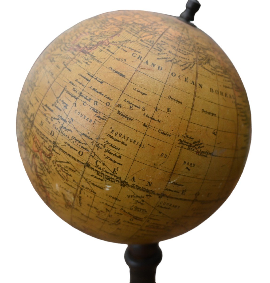 Terrestrial Globe By G. Thomas, Publisher, Paris, 1890-photo-2