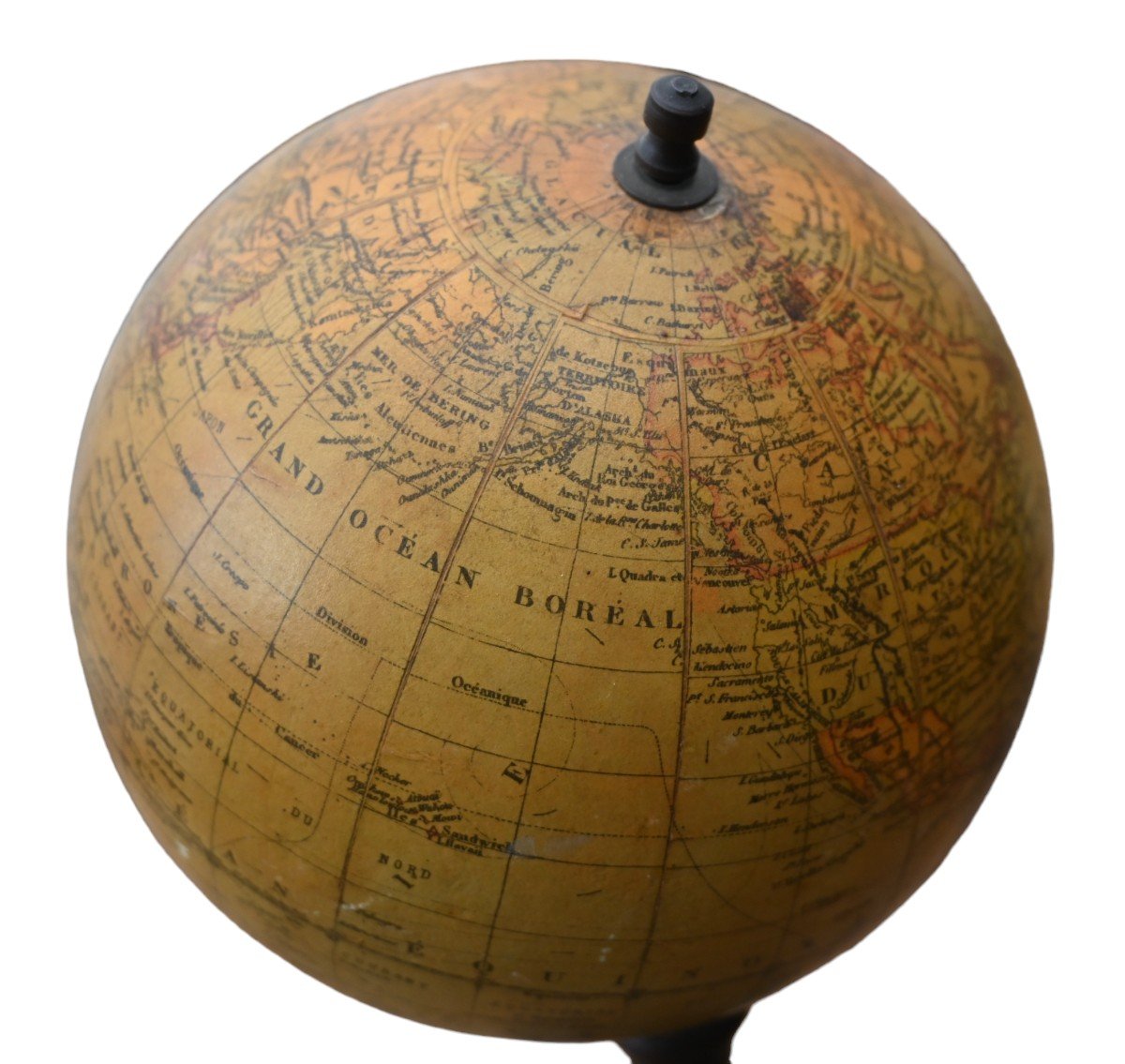 Terrestrial Globe By G. Thomas, Publisher, Paris, 1890-photo-4