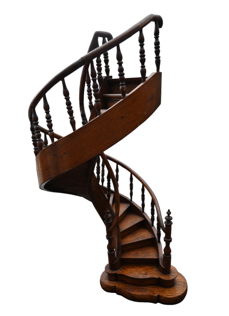 Model Of Master Staircase, Maastricht 1880 "wyckerveld House"-photo-2