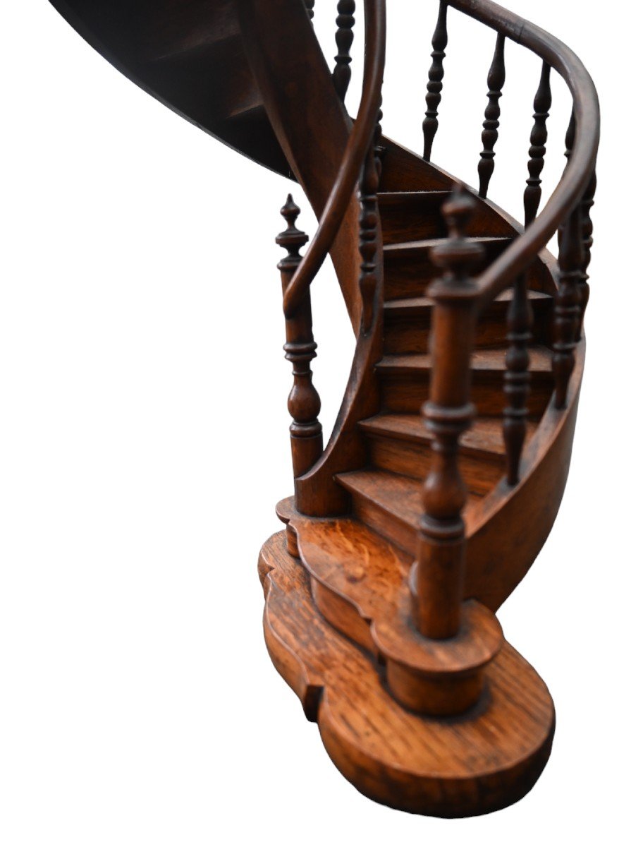 Model Of Master Staircase, Maastricht 1880 "wyckerveld House"-photo-4