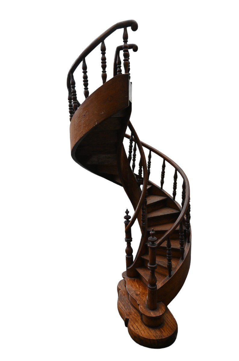 Model Of Master Staircase, Maastricht 1880 "wyckerveld House"