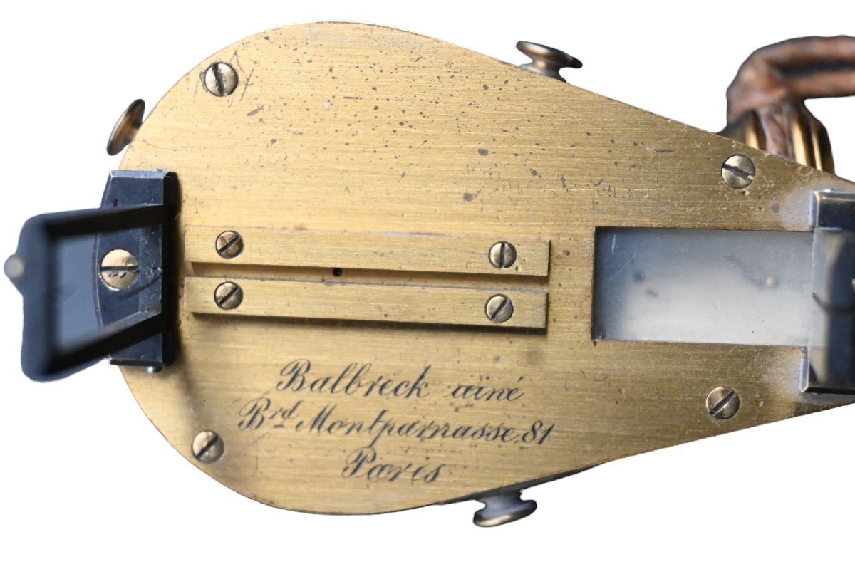 Small Rare Graphometer From 19th Century, Balbreck Paris-photo-2
