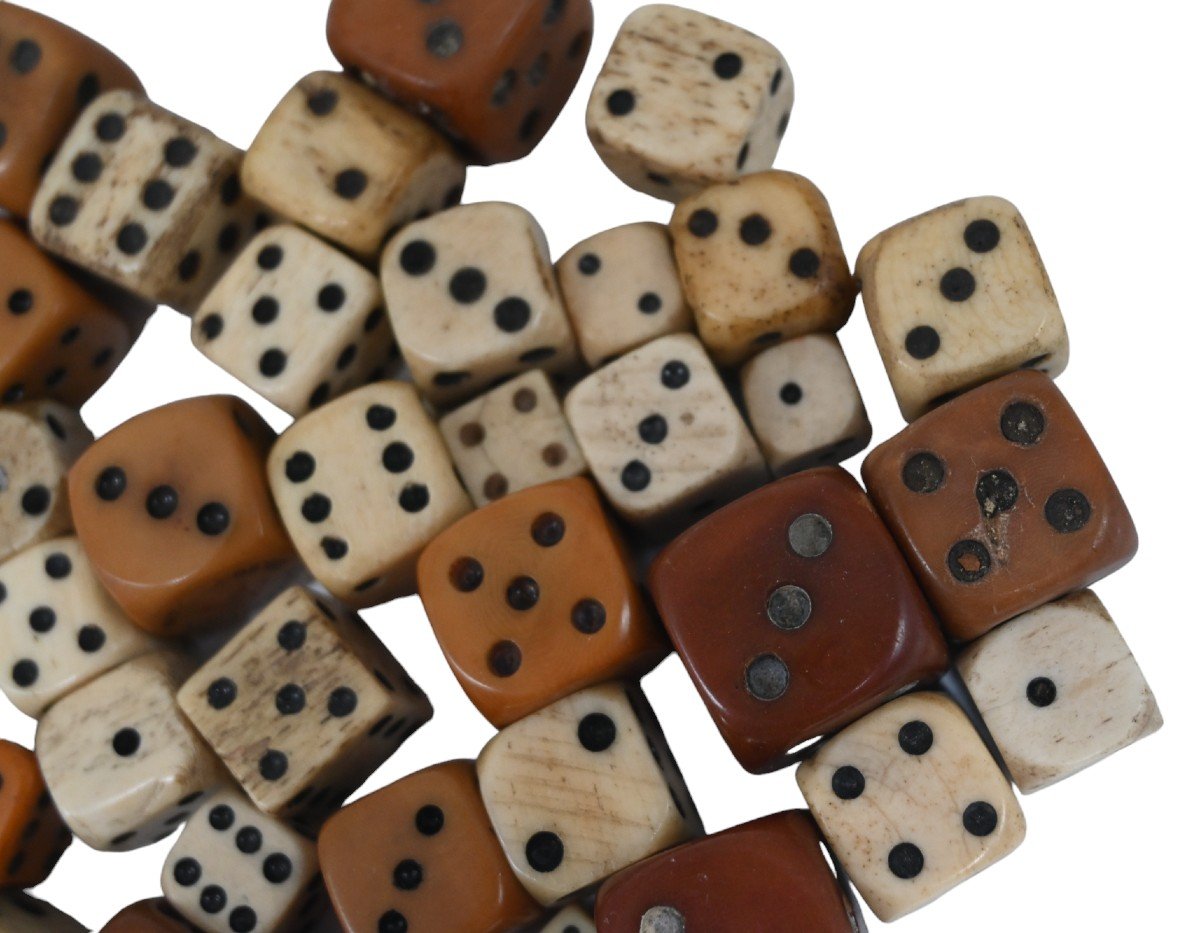 Large Lot Gaming Dice, 54 Pieces-photo-4