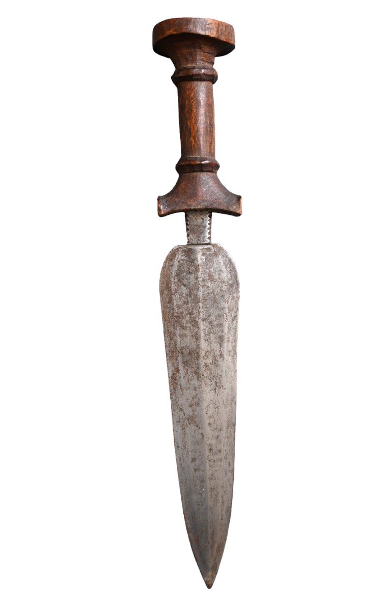 Couteau De La Tribu Mangbetu / Zande, Rd Congo