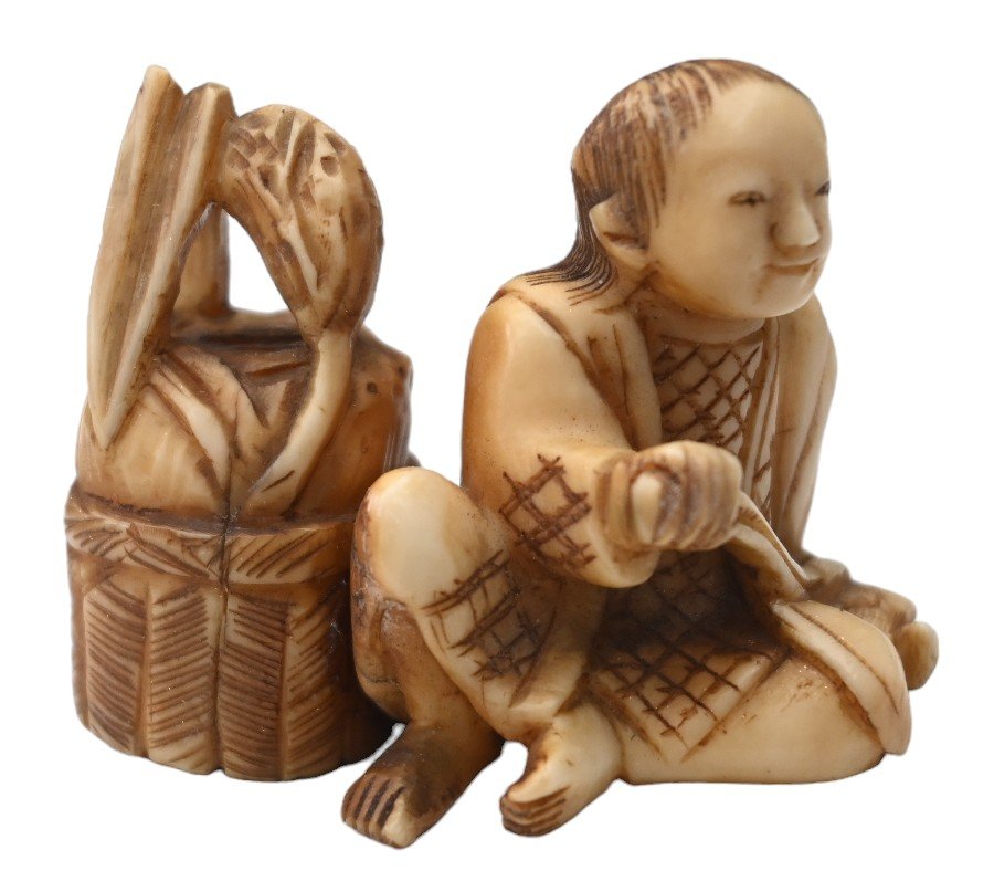 19th Century Netsuke, Meji Period, Japan-photo-2