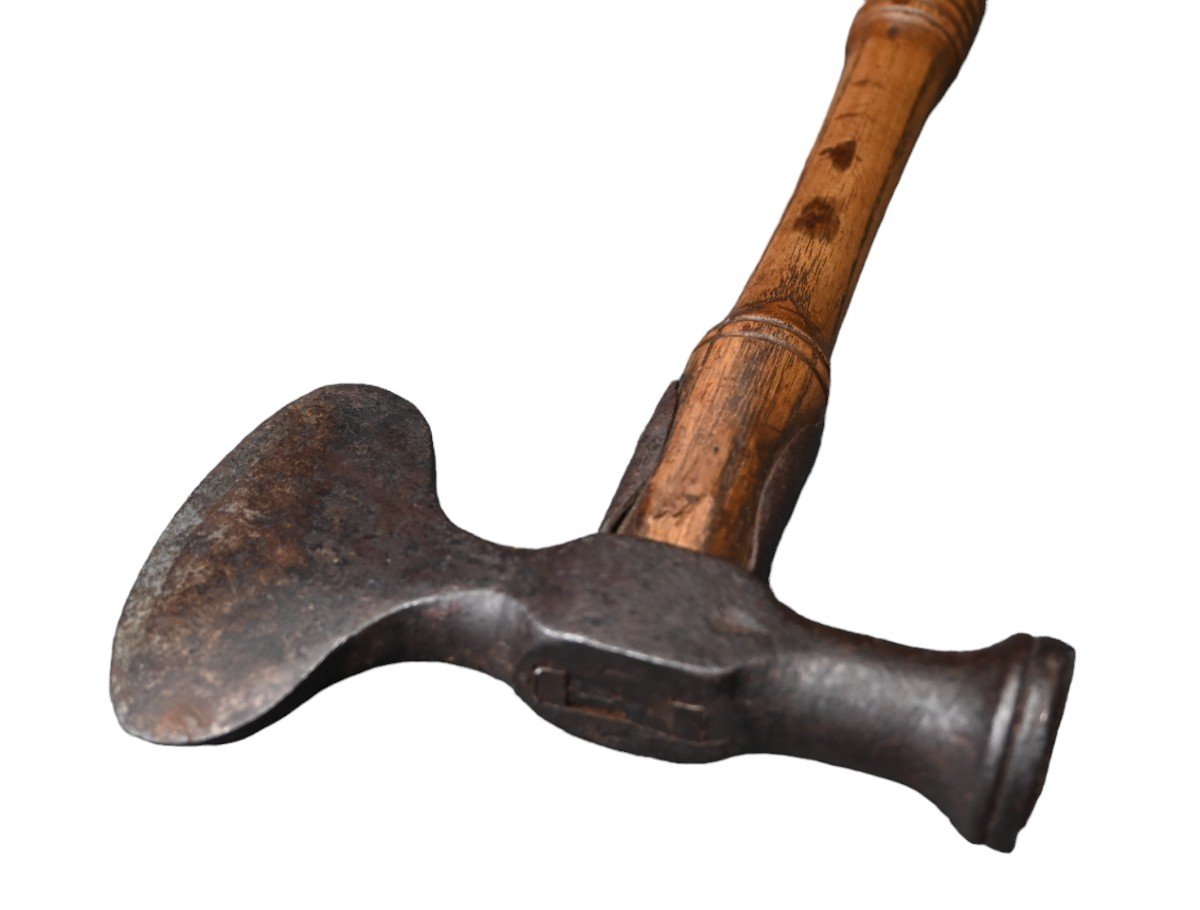 Hatchet, Ax - Forester's Marking Hammer 19th Century-photo-4
