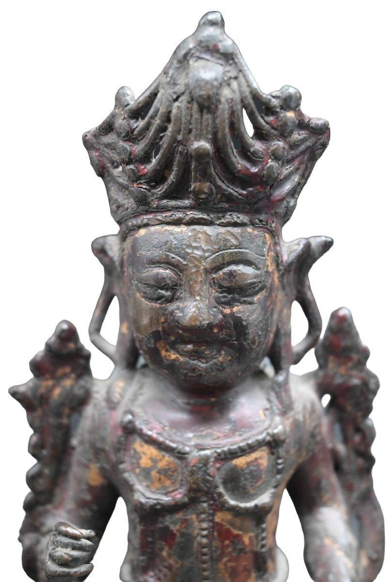 Seated Bronze Buddha, Ming Period, China - 17th Century-photo-2