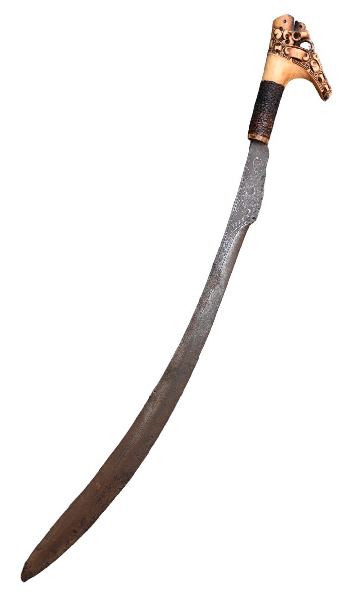 Sabre Dayak Mandau, Borneo Island, Indonesia-photo-2