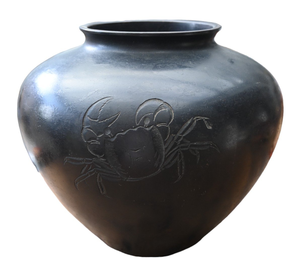 Japanese Bronze Vase, Meiji Period