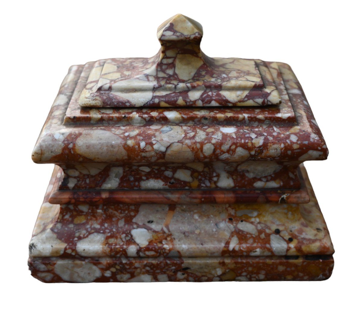 18th Century Marble Inkwell