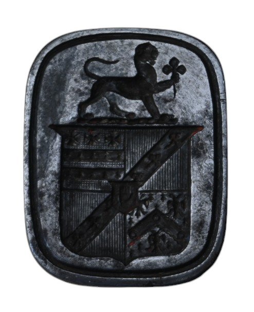 Important Seal With Coat Of Arms - 18th Century