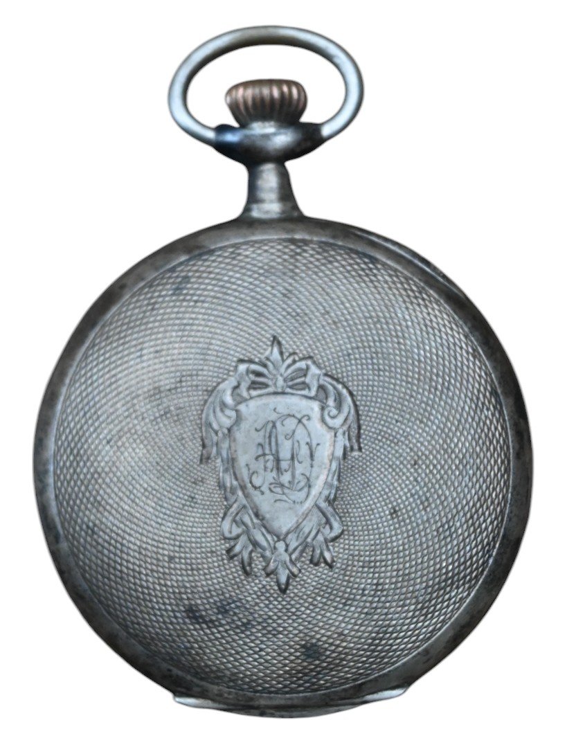 Omega Men's Pocket Watch / Pocket Watch In Silver-photo-2