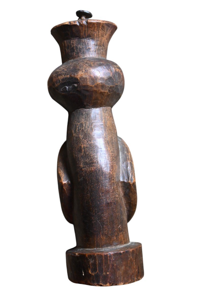 Statue De La Tribu Kusu Rd Congo, Première Moitié Du XXe Siècle-photo-1