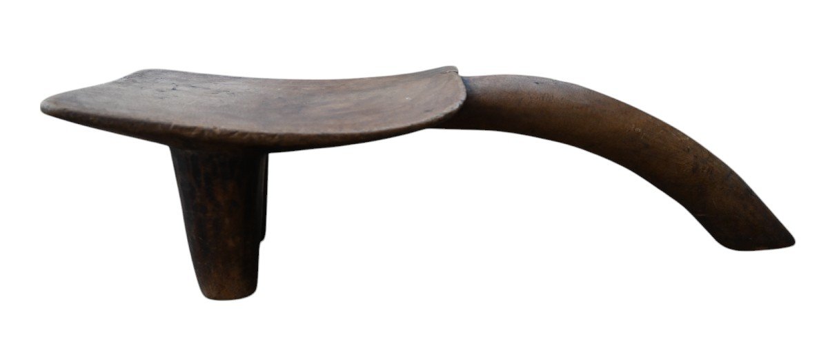 Seat/stool From The Lobi Tribe, Burkina Faso, Early 20th Century-photo-2