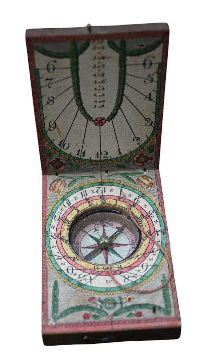 Wooden Sundial. 18th Century