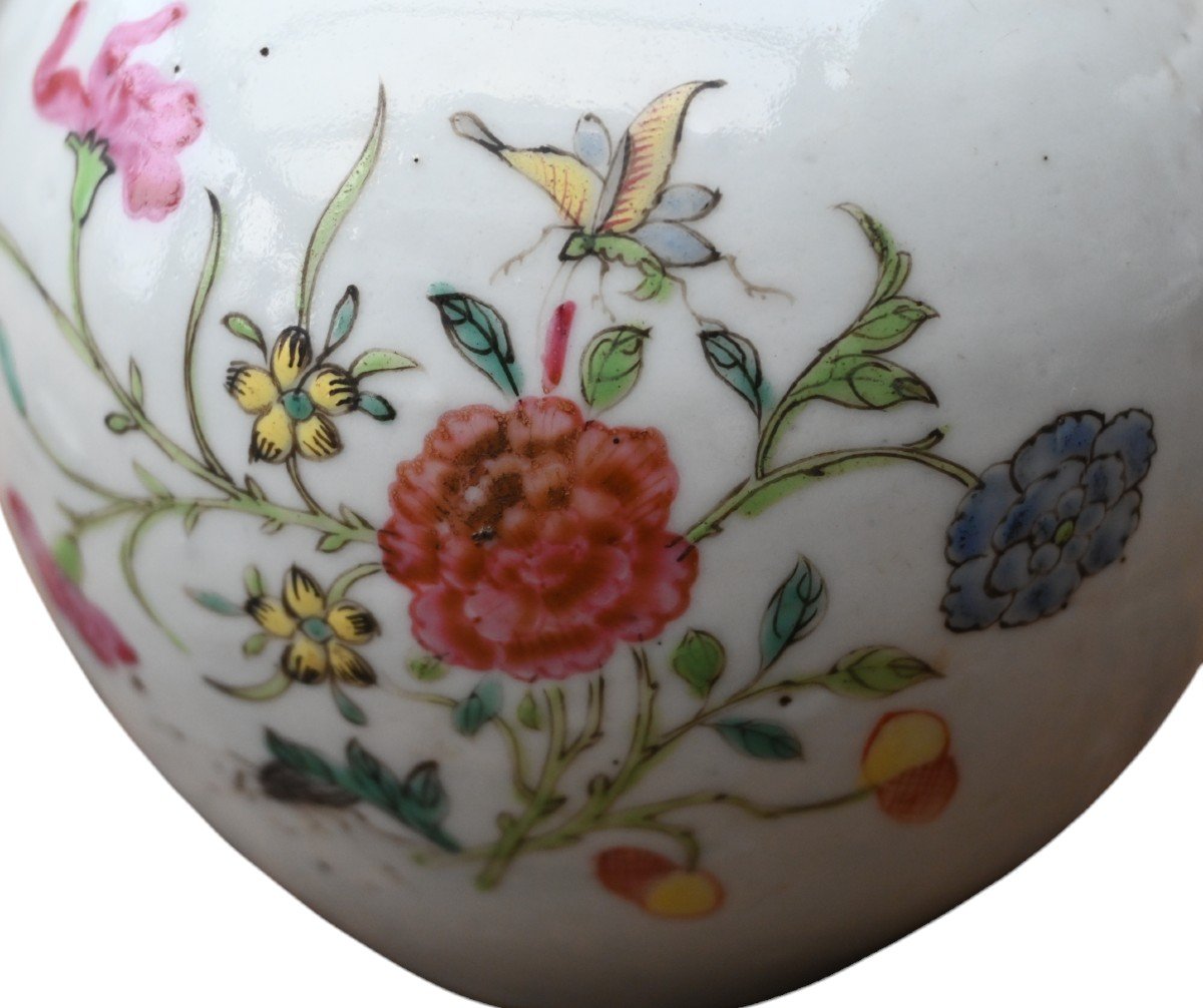 Théière En Porcelaine Chinoise Chine De Commande , Famille Rose, XVIIIe Siècle, Qianlong-photo-6