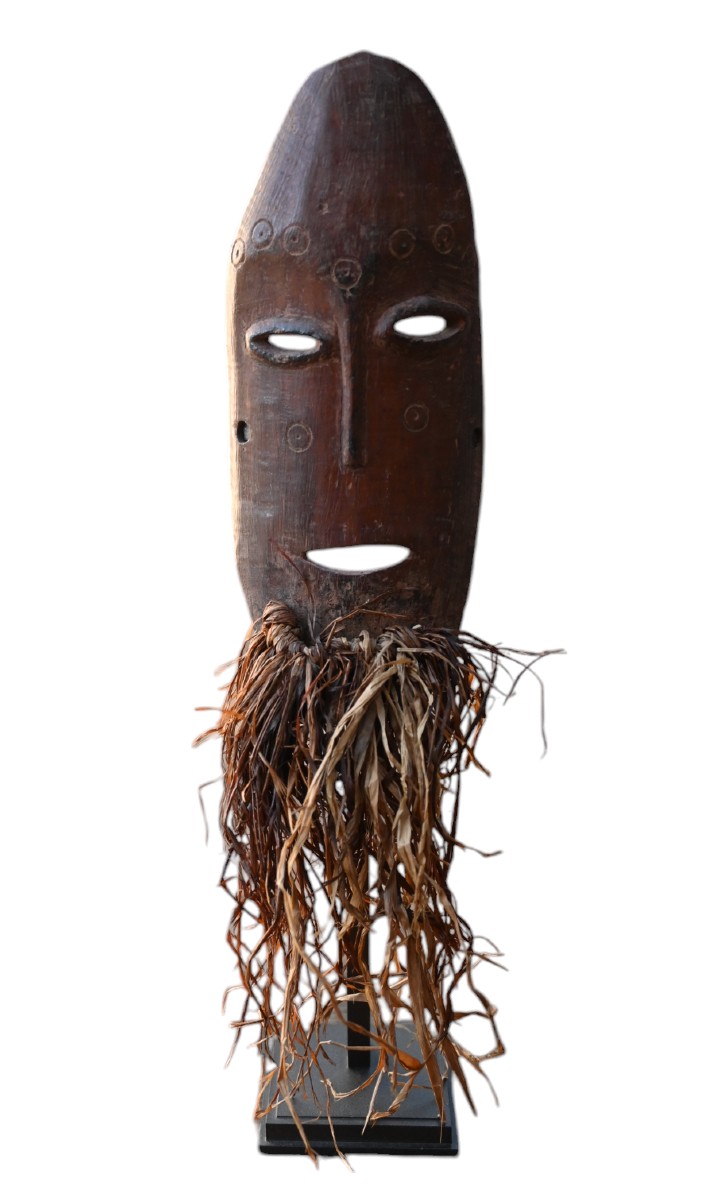 Drc African Mask From The Lega Tribe 