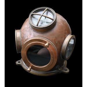 Rare Scuba Diver Helmet