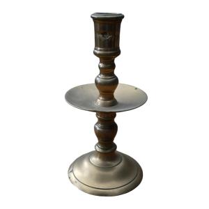 Antique Dutch Candlestick 17th Century