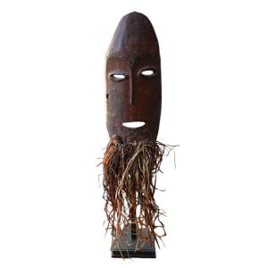 Drc African Mask From The Lega Tribe 