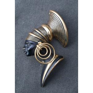 Vintage 1950s Askew Design Style Costume Brooch