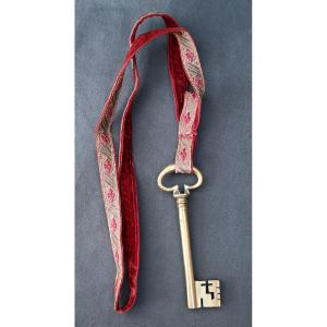 19th Century Bronze Chamberlain Key