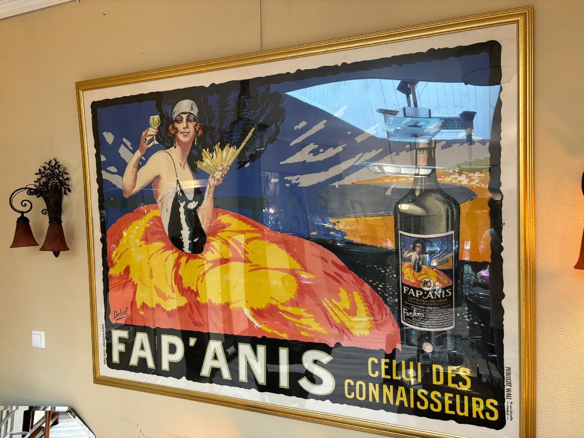 Original Fap´anis Poster By Deval, Art Deco Circa 1925