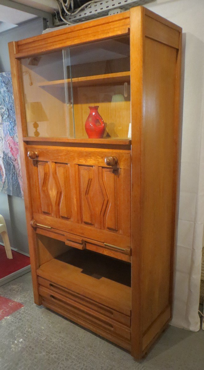 Oak Secretaire-photo-3