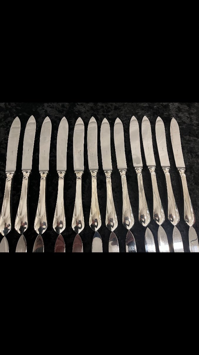 Ercuis 24 Citeaux Model Knives