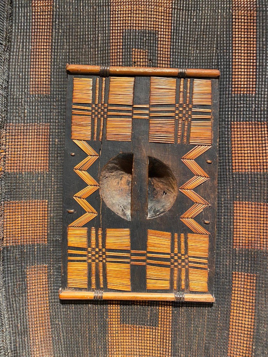 Exceptional Gbilija Zande Shield - Nzakara - Dr Congo - 19th Century - Museum Quality-photo-5