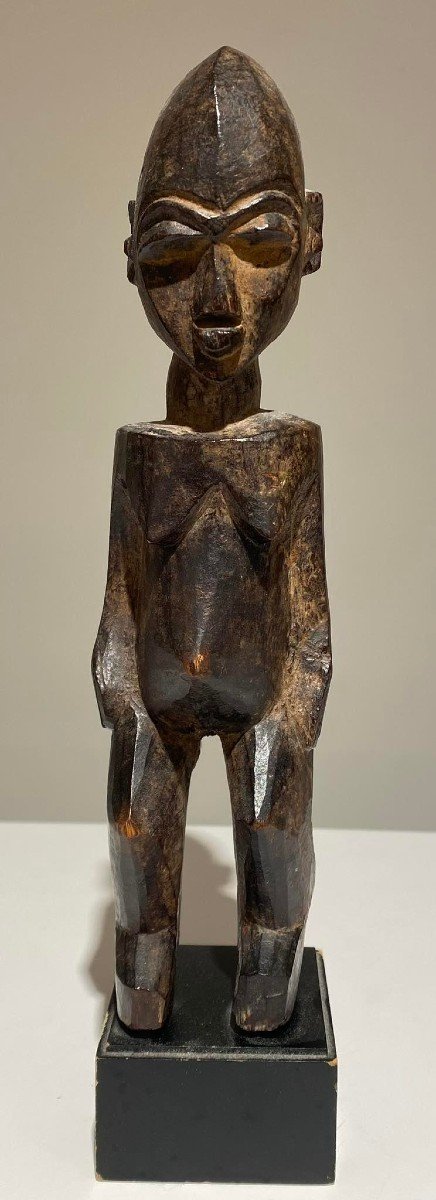 Old Lobi Statue Ivory Coast - Burkina Faso - Early 20th Century-photo-2