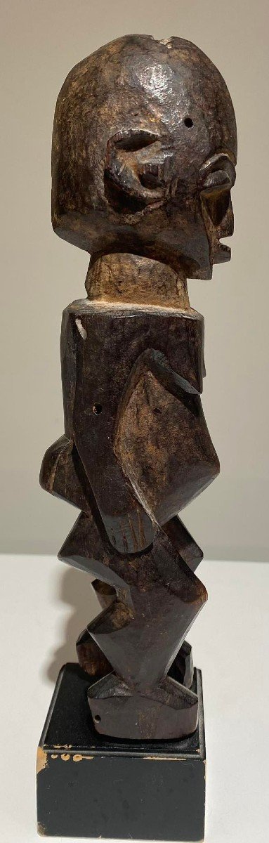 Old Lobi Statue Ivory Coast - Burkina Faso - Early 20th Century-photo-3