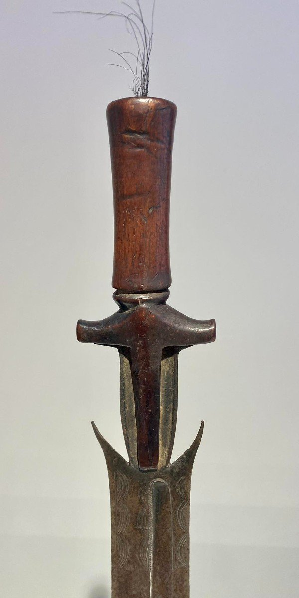 Ancient Short Fang Sword Ntsakh Ou Fa Fang People Gabon African Art Congo 19th Century-photo-7