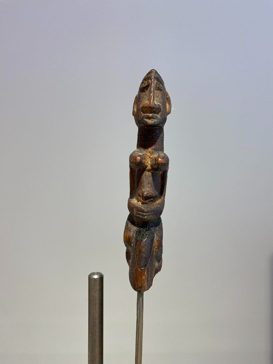 Old Exceptional Rare Knife From The Dogon Tribe Mali Bandiagara African Art 19th Century-photo-8