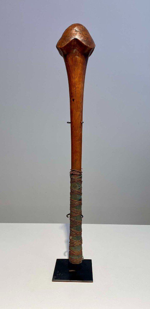 Kanak Tribe War Club - Oceania Tribal Art New Caledonia - 19th Century Melanesia-photo-8