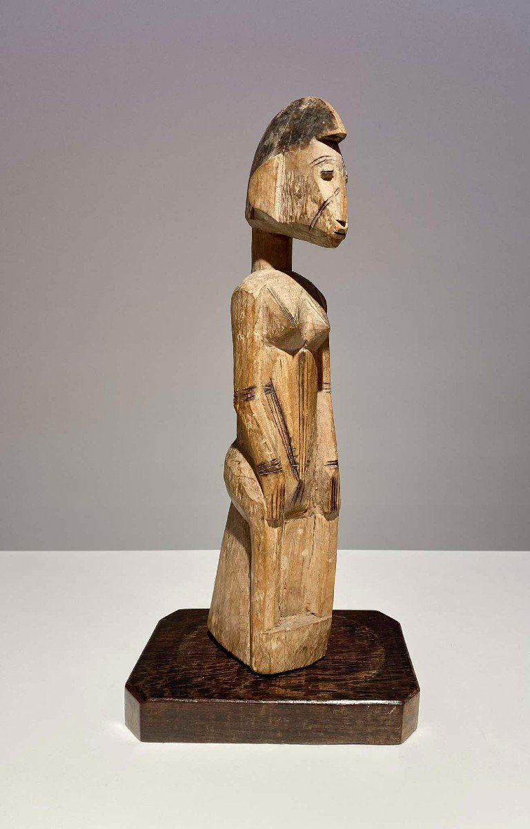 Very Rare Antique Kurumba Statue Marka Malinke Mali Burkina Faso African Art Mossi Bambara-photo-5