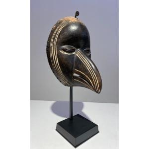 Masque à Bec l'Oiseau De La Tribu Dan Côte d'Ivoire Libéria Diomandé Art Tribal Africain