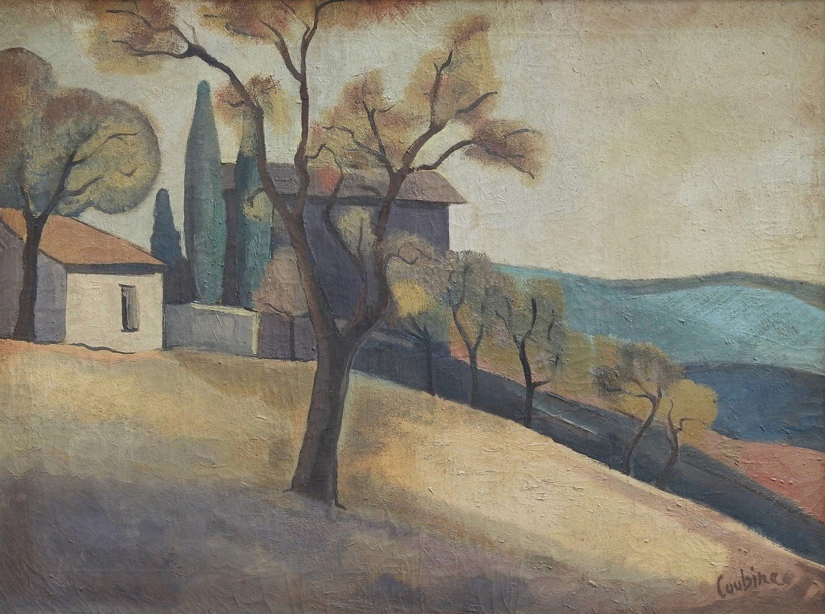 Important Czech Painter Otakar Kubín (othon Coubine) 1883 Boskovice – 1969 Marseille, France-photo-2