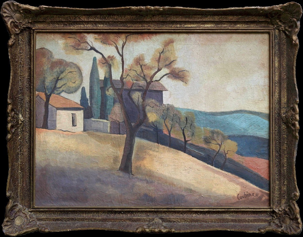 Important Czech Painter Otakar Kubín (othon Coubine) 1883 Boskovice – 1969 Marseille, France