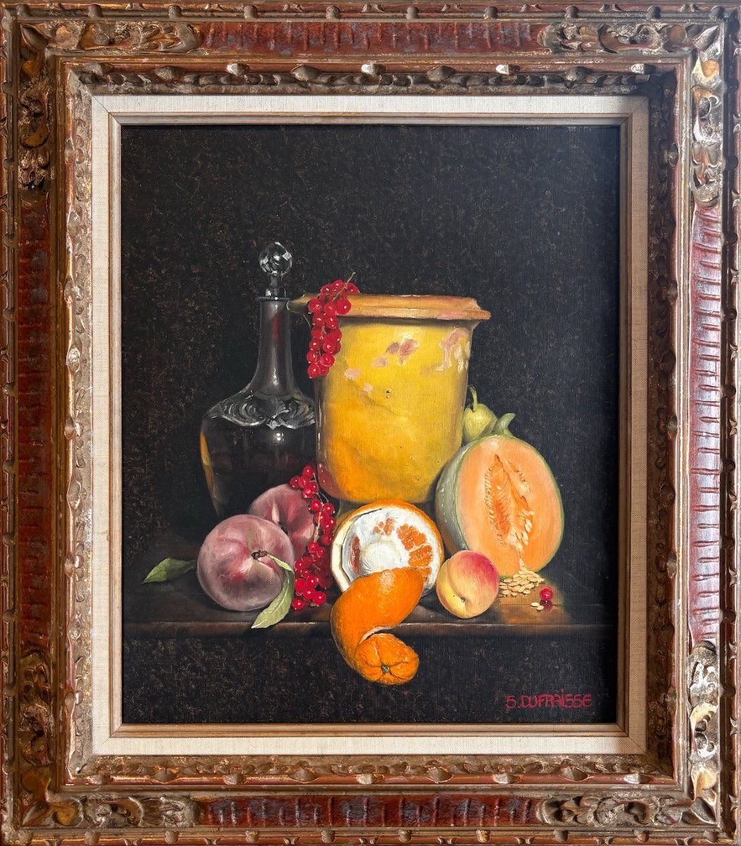 Stéphane Dufraisse (1953-2013) - Nature Morte Aux Fruits