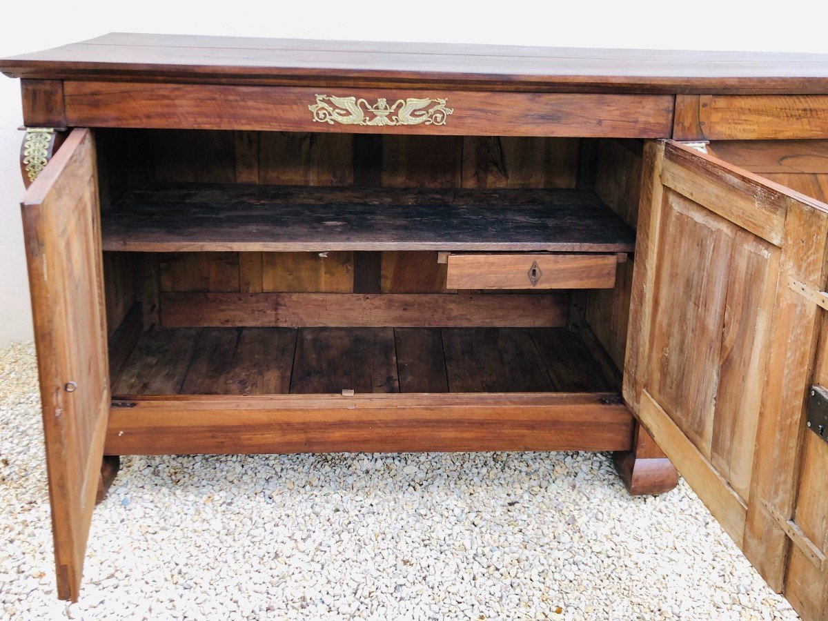 Restoration Period Sideboard With 6 Doors-photo-3