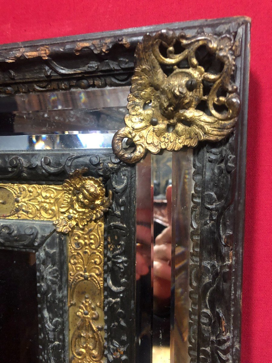 Exceptional Louis XIII Mirror-photo-2