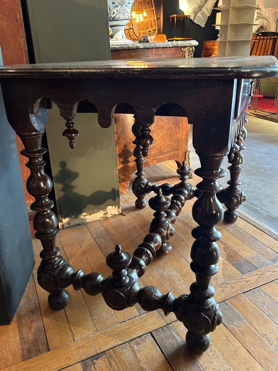 Louis XIII Period Console Table-photo-4