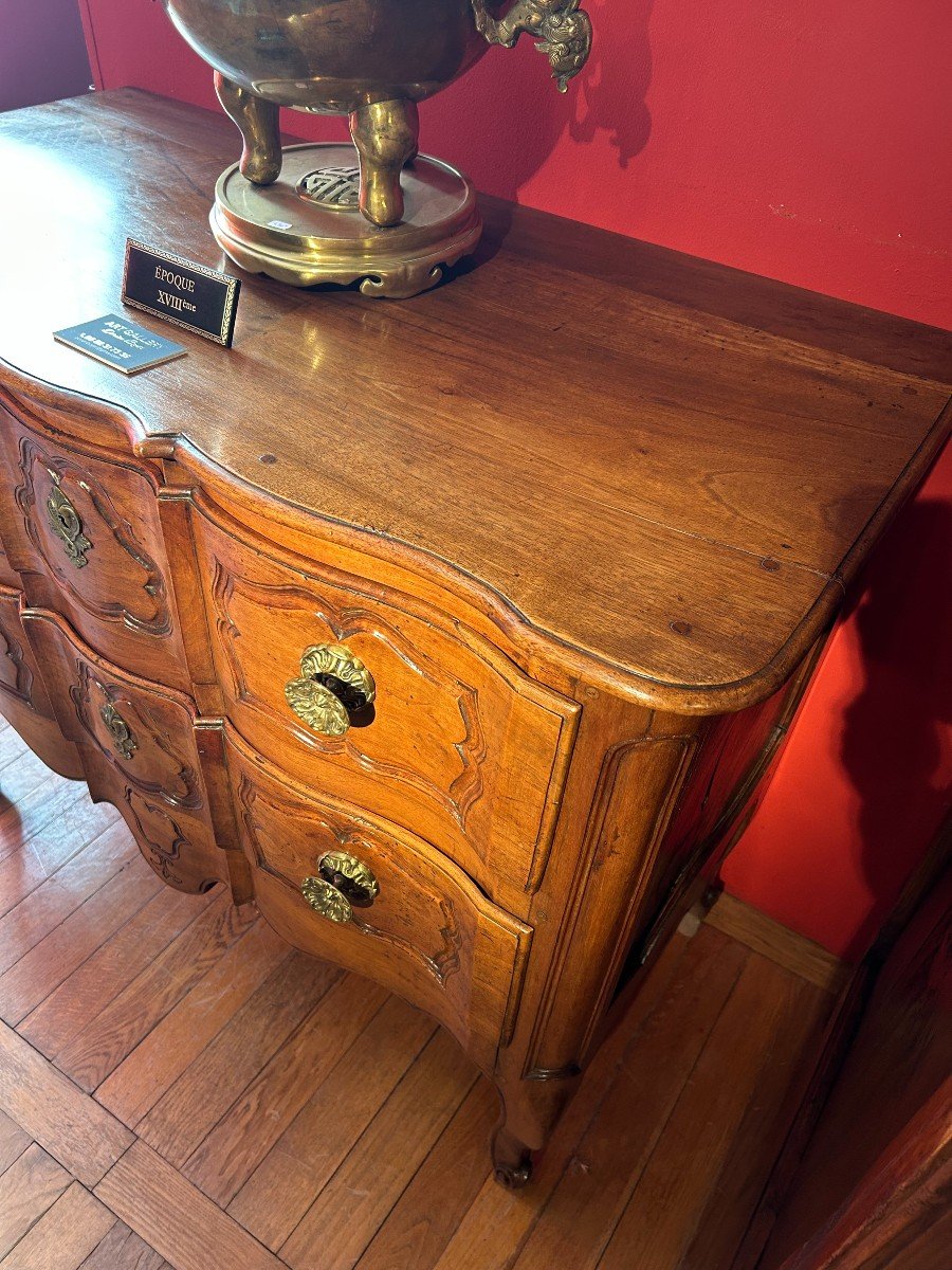 Louis XV Crossbow Chest Of Drawers -photo-4