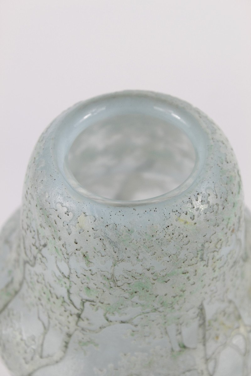 Daum Nancy Vase (swans)-photo-7