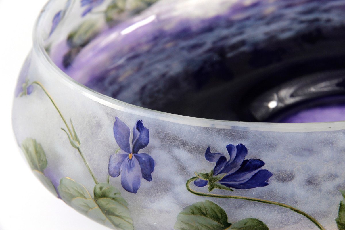 Daum Nancy Bowl (violets)-photo-1