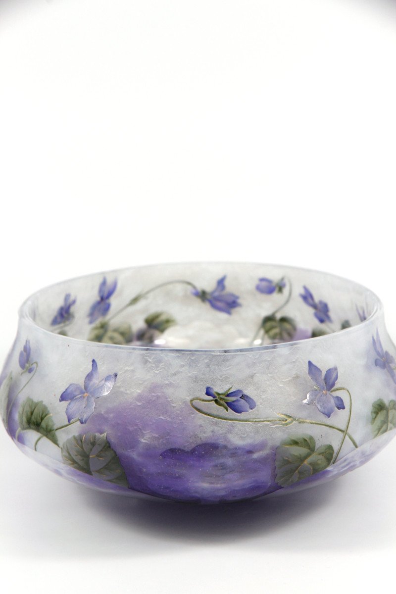 Daum Nancy Bowl (violets)-photo-2